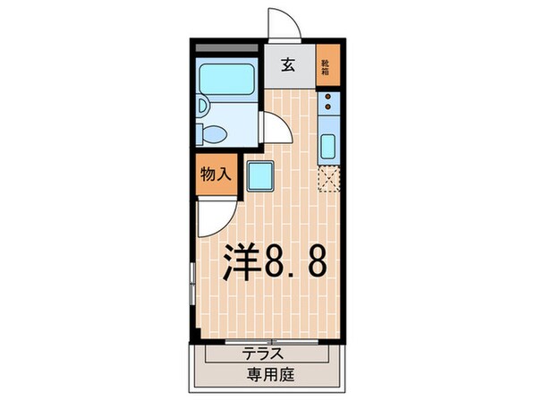 グリーンコテージ須磨の物件間取画像